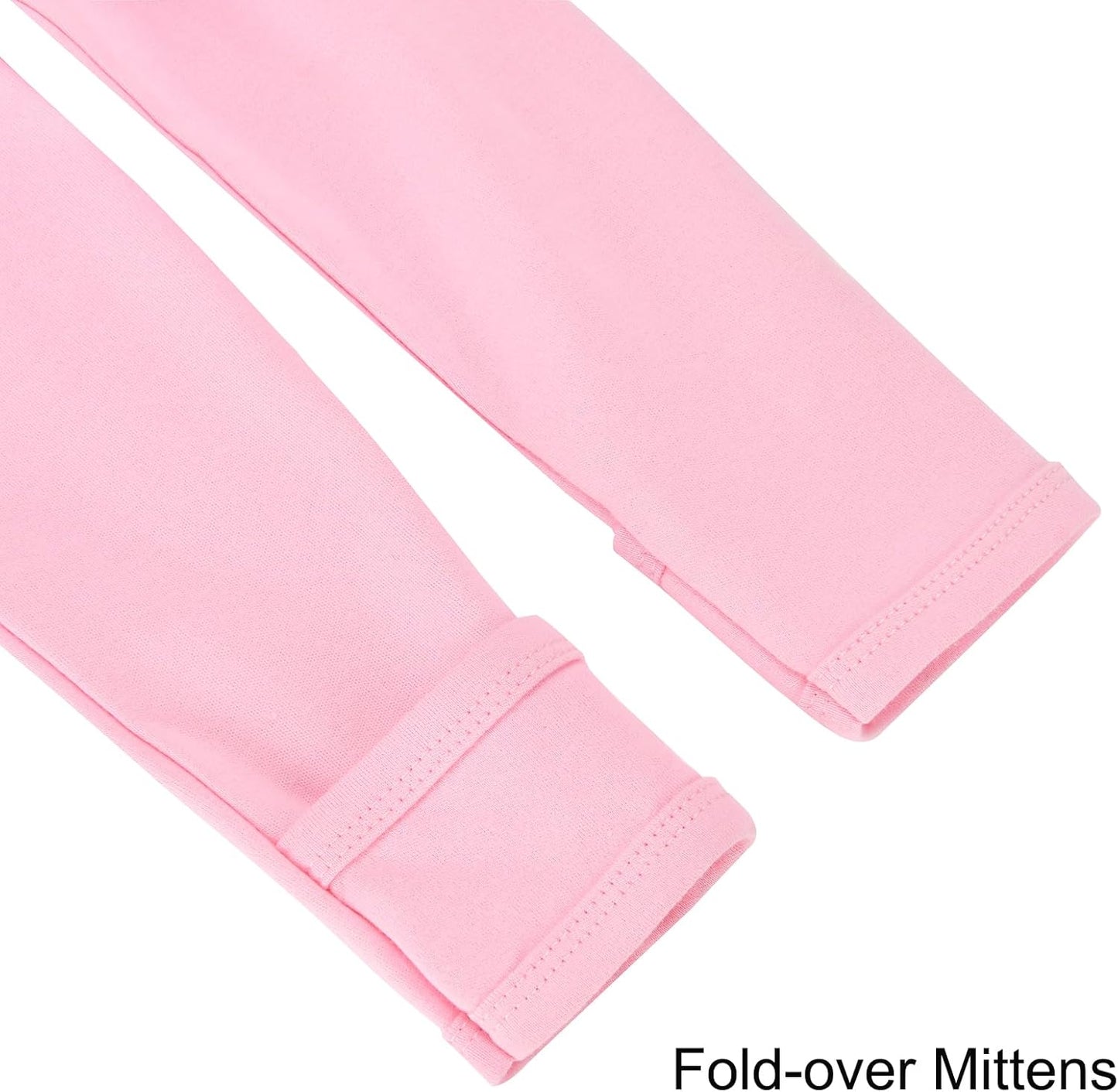 Aablexema Baby Footie Pajamas with Mittens - 3Pcs Infant Footed Sleeper Cotton Sleepwear Outfits