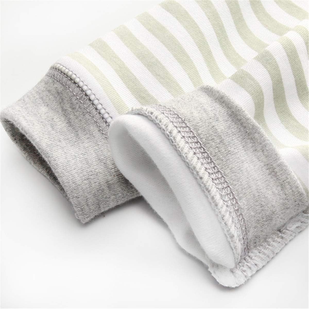 Kiddiezoom Baby and Toddler Boys'Snug Fit Footed One-Piece Romper Jumpsuit Cotton Cotton Footed Outfit