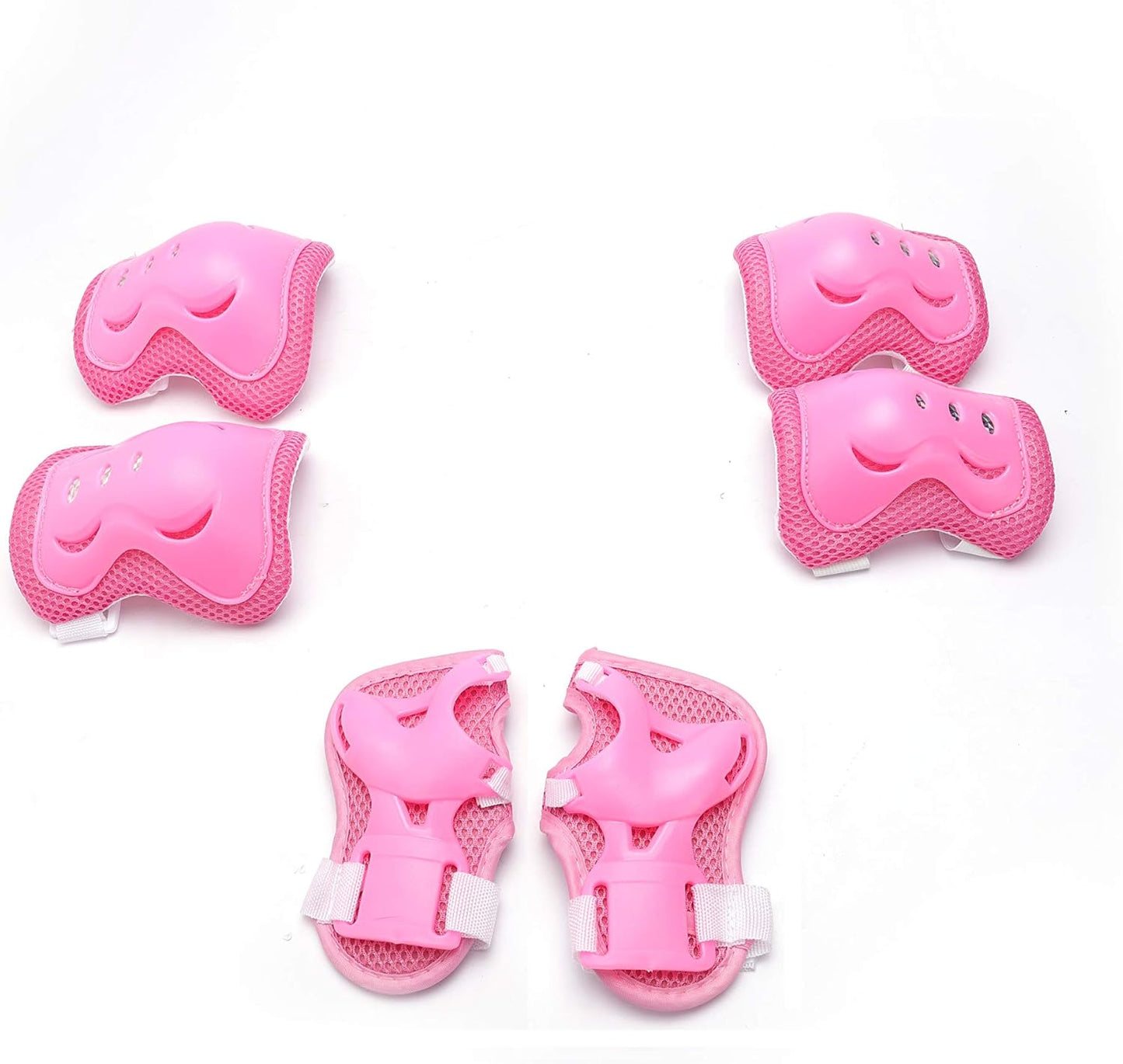 Kids Helmet Knee Elbow Pads Wrist Guard Sport Protective Gear Adjustable Scooter Skateboard Roller Bike Skate Cycling Safety Set for Boy Girl 4-12 Years