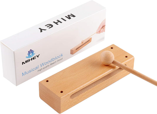 Musical Wood Block Percussion Instrument