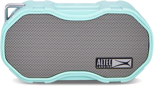 Altec Lansing Baby Boom XL - Waterproof Bluetooth Speaker, Wireless & Portable Speaker for Travel & Outdoor Use, Deep Bass & Loud Sound, 1 Pack, Mint