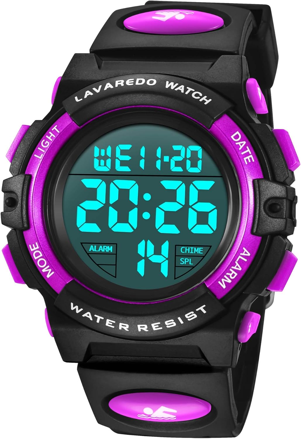 Kids Watch,Boys Watch for 3-15 Year Old Boys,Digital Sport Outdoor Multifunctional Chronograph LED 50 M Waterproof Alarm Calendar Analog Watch for Children with Silicone Band,Kids Gift