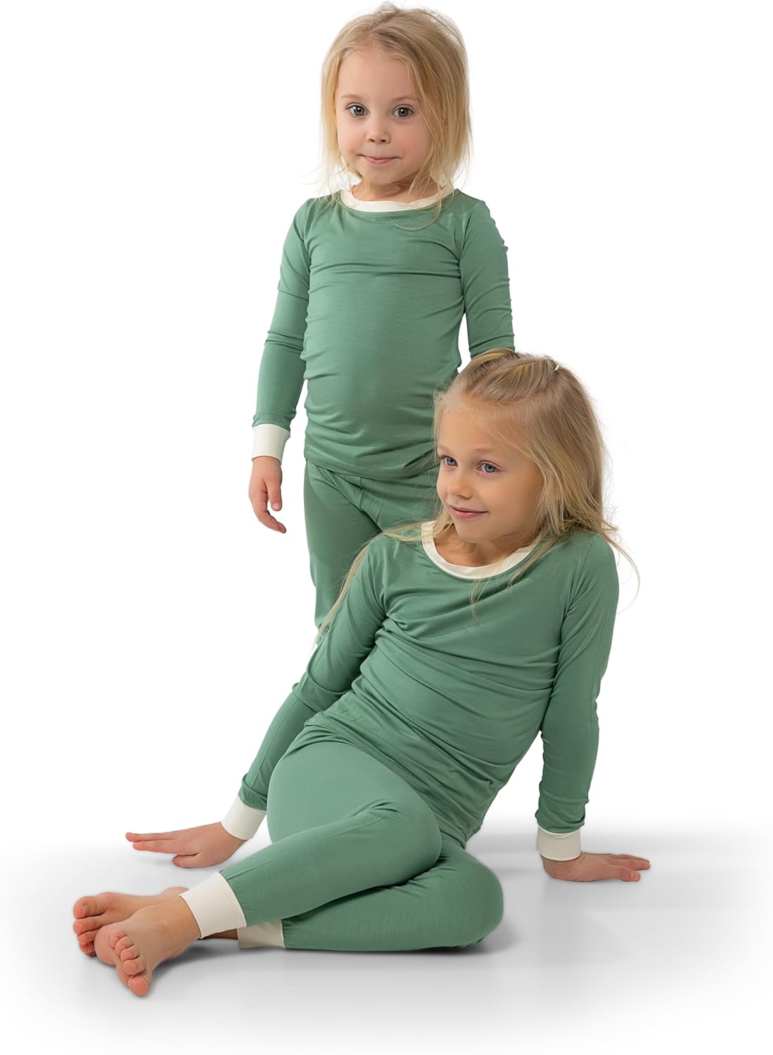 2-Piece Pajama for Kids and Toddlers - Toddler Pajamas - Boys and Girls Pajamas viscose made from Bamboo