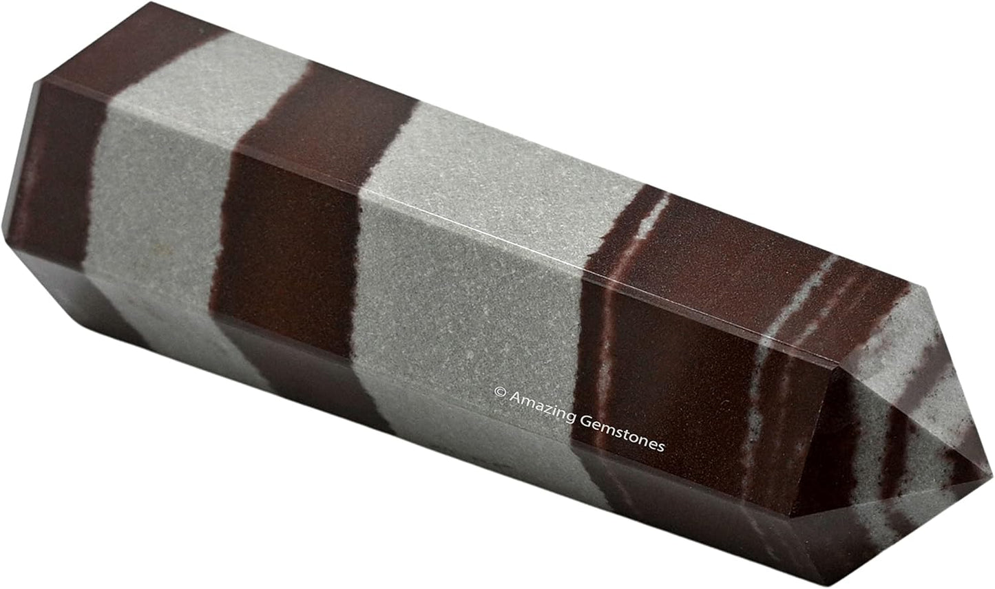 Amazing Gemstone Large Narmada Shiva Lingam Crystal Towers ~ Natural Healing Crystal Point Obelisk for Reiki Healing and Crystal Grid (5.5 to 6 INCH)