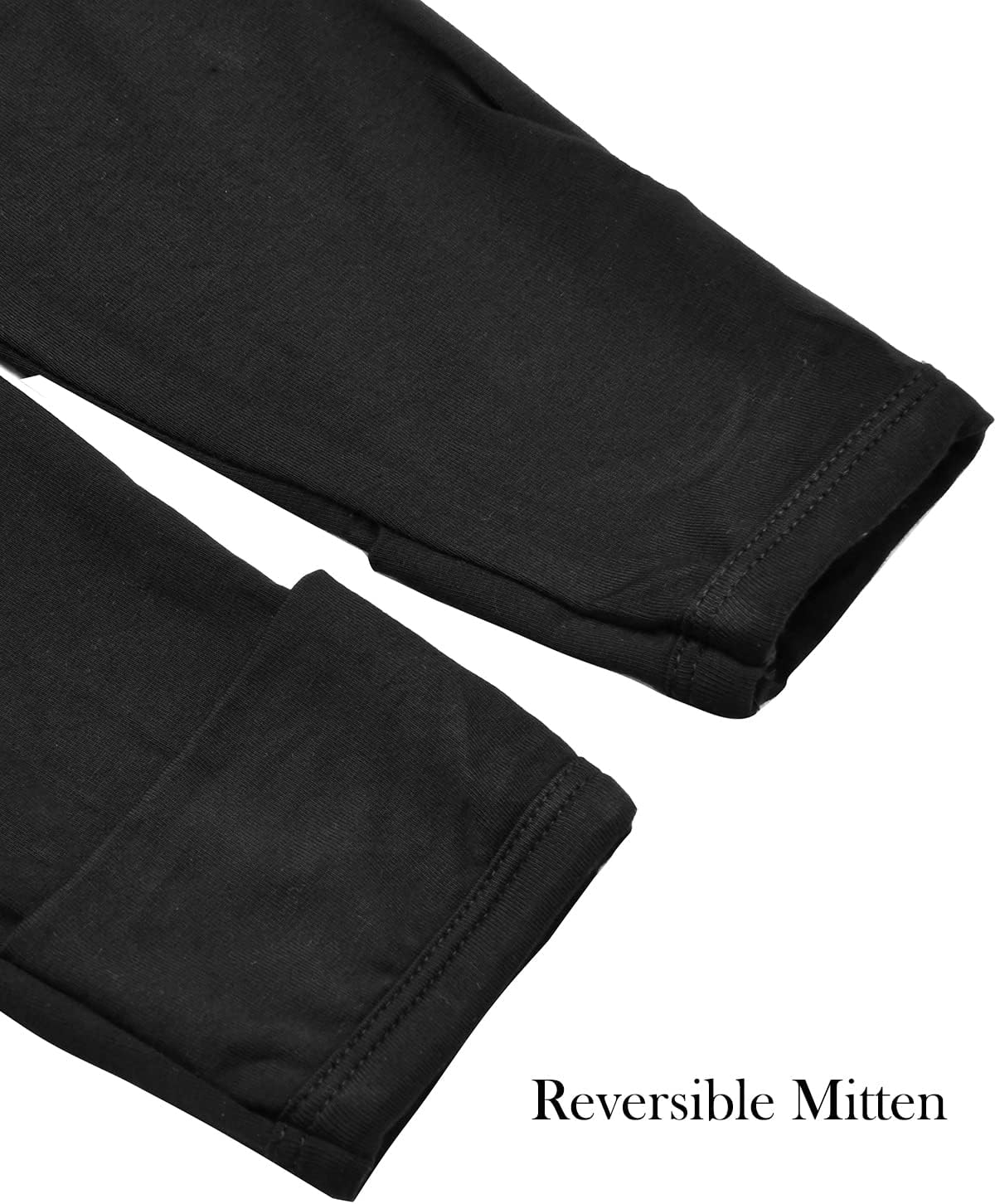 Aablexema Baby Footie Pajamas with Mittens - 3Pcs Infant Footed Sleeper Cotton Sleepwear Outfits