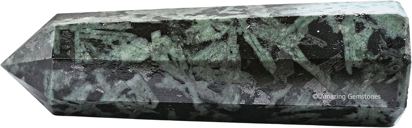 Amazing Gemstone Flower Stone Crystal Towers - Natural Healing Crystal Point Obelisk for Reiki Healing and Crystal Grid (2 Inch to 3 Inch)