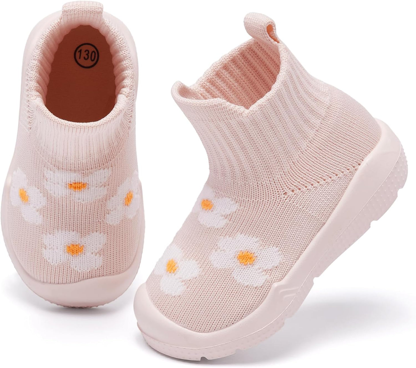 MORENDL Toddler Sock Shoes Baby Walking Shoes Infant Slippers Boys & Girls Non-Slip Sneakers