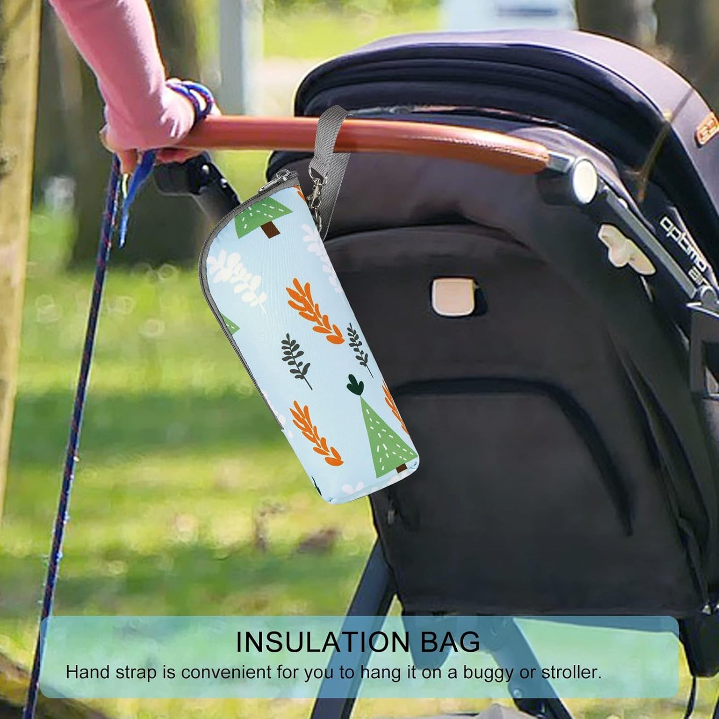 Accmor Baby Bottle Tote Bags, Insulated Breastmilk Cooler Bag, Nursing Bottle Warmer Bag for Nursing Mom Daycare Travel