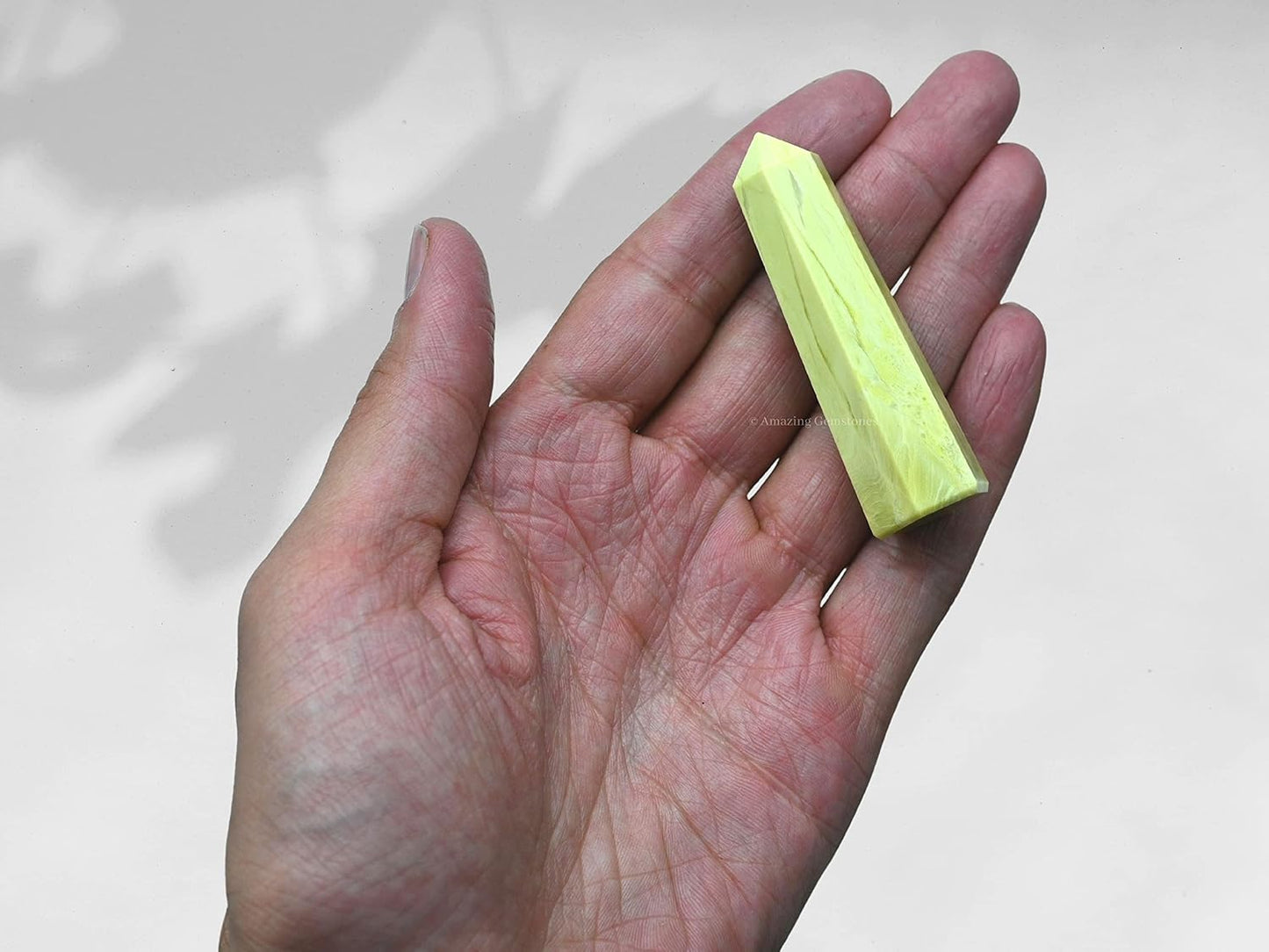 Amazing Gemstone Serpentine Crystal Towers - Natural Healing Crystal Point Obelisk for Reiki Healing and Crystal Grid (3 Inch)