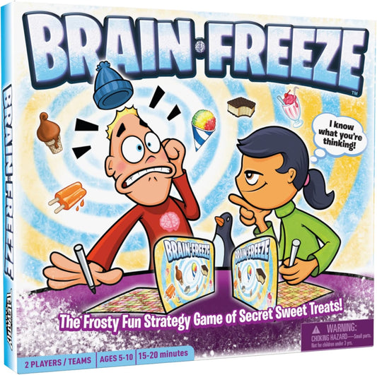 Brain Freeze™ Board Game – Fun Memory Game for Kids & Families, Educational Toys & Learning Game, Logic & Deduction Challenge, Ages 5+