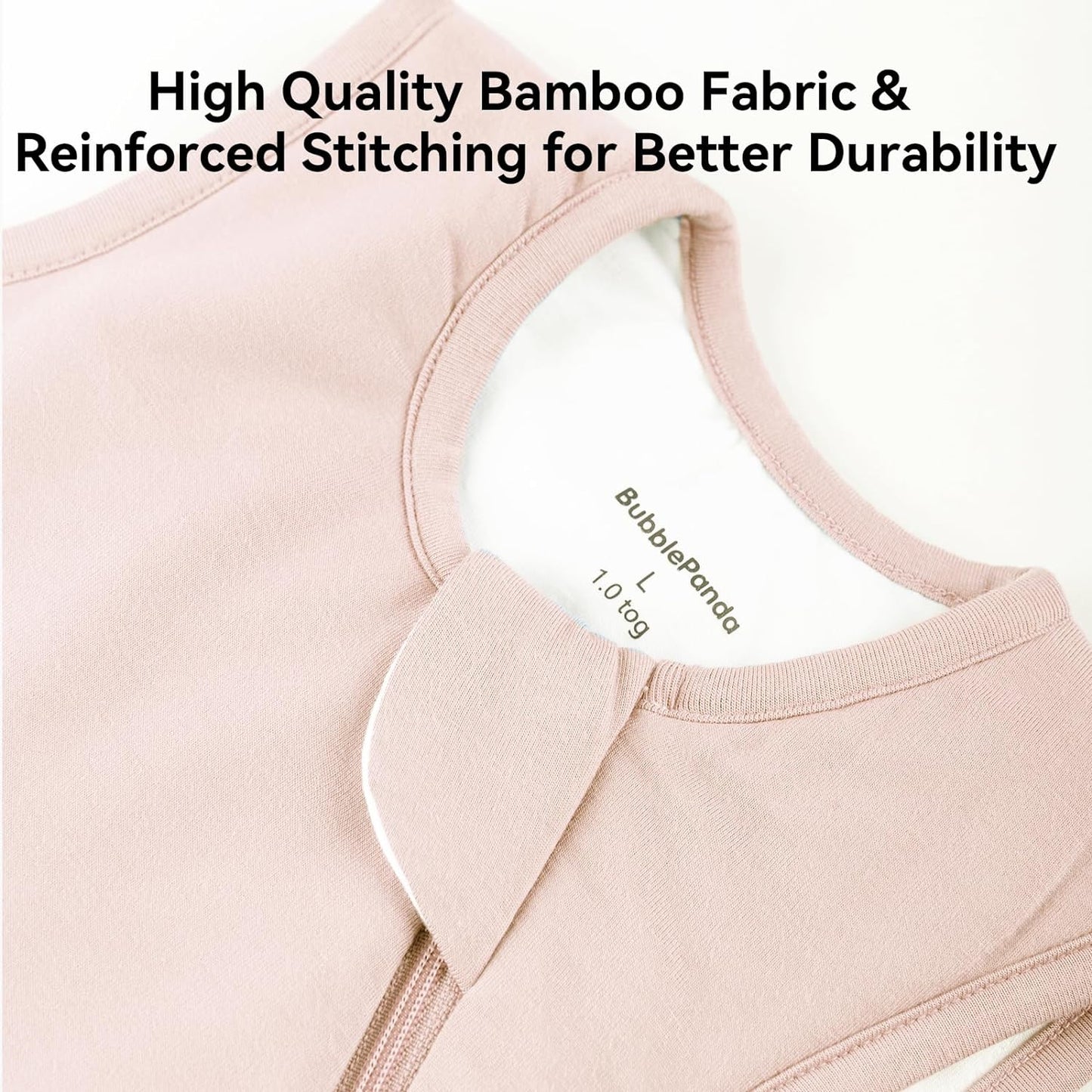 Rayon Made from Bamboo Sleep Sack 18-24 Months 1.0 Tog Ultra Soft Baby Wearable Blanket Toddler Sleep Sack 2t for Babies Unisex Girl Boy 2-Way Zipper Baby Sleeping Bag Breathable XL