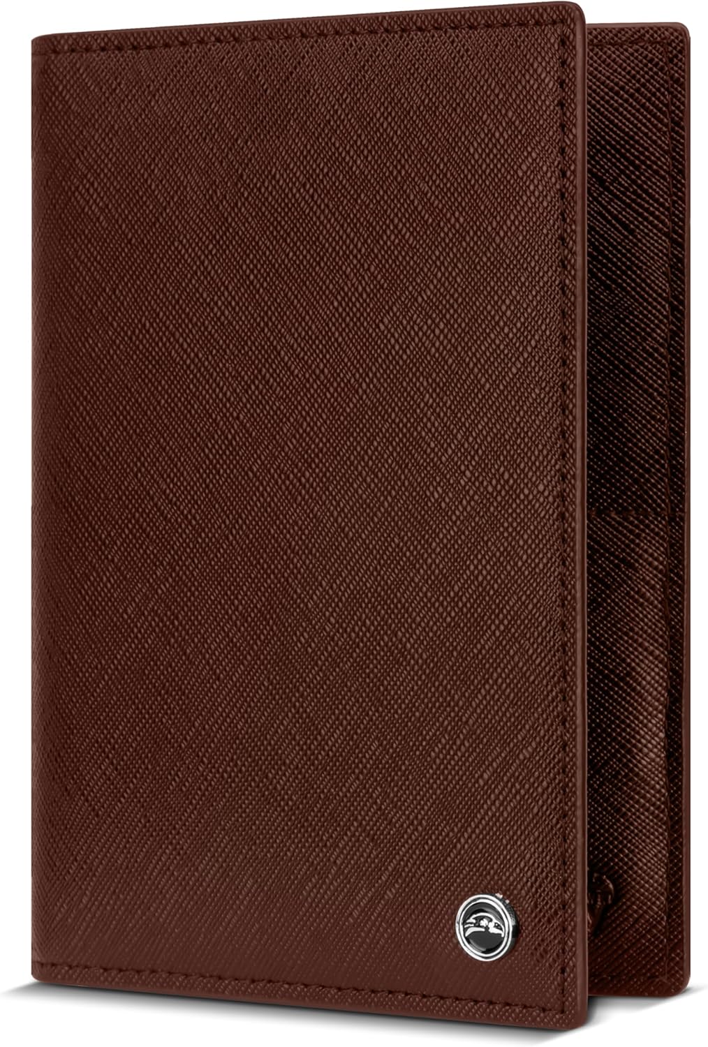 2 Passport Holder - Travel Essentials, RFID Blocking Wallet Credit Card Organiser, Plain Accessories Slim Cover For Men & Women