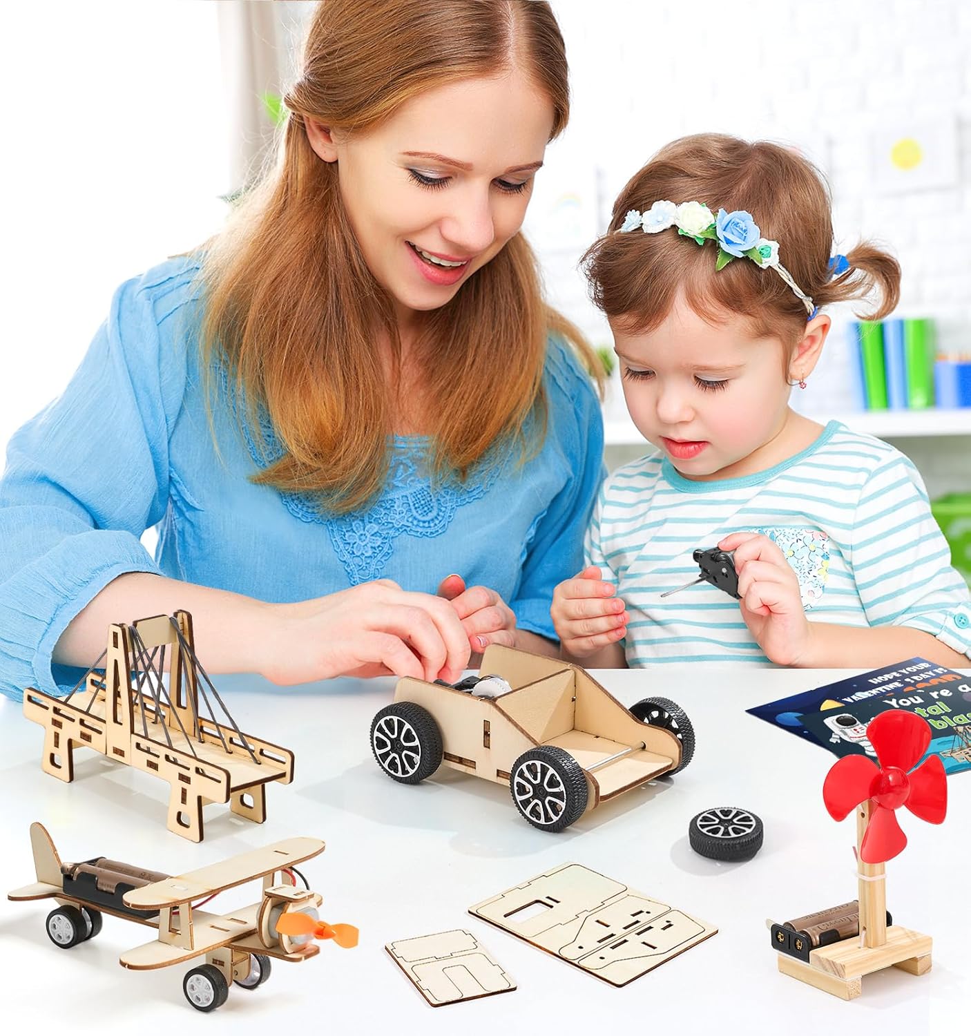 24 Pcs Party Favors for Kids Age 6-10, Treasure Box Toy Stem Kit Party Favors Science STEM Kits for Boys girls Age 6 7 8 9 10 12 Classroom Giveaways, Carnival Prizes, Birthday Treats, Party Supplies