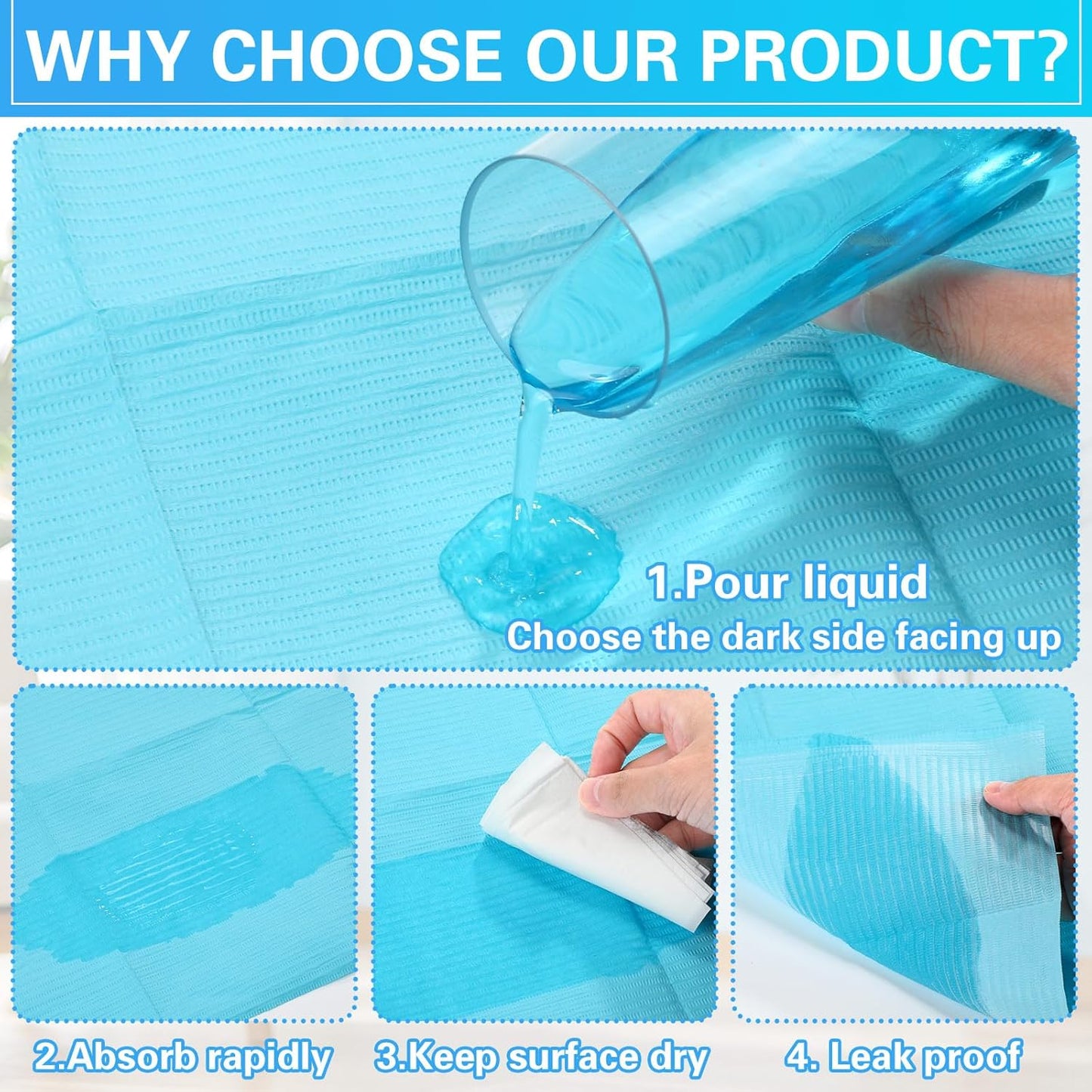 100pcs Disposable Changing Liner 2-ply Baby Changing Station Pad Disposable Changing Pads Diaper Changing Mat Portable Sanitary Liner Refills for Commercial Restrooms