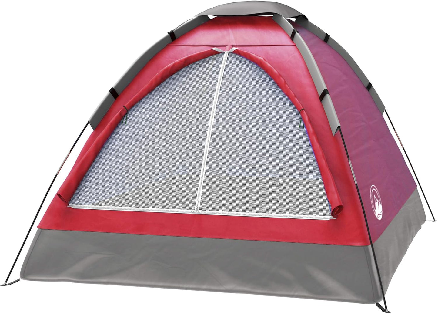 2-Person Dome Tent – Easy Set Up Shelter with Rain Fly and Carrying Bag for Camping