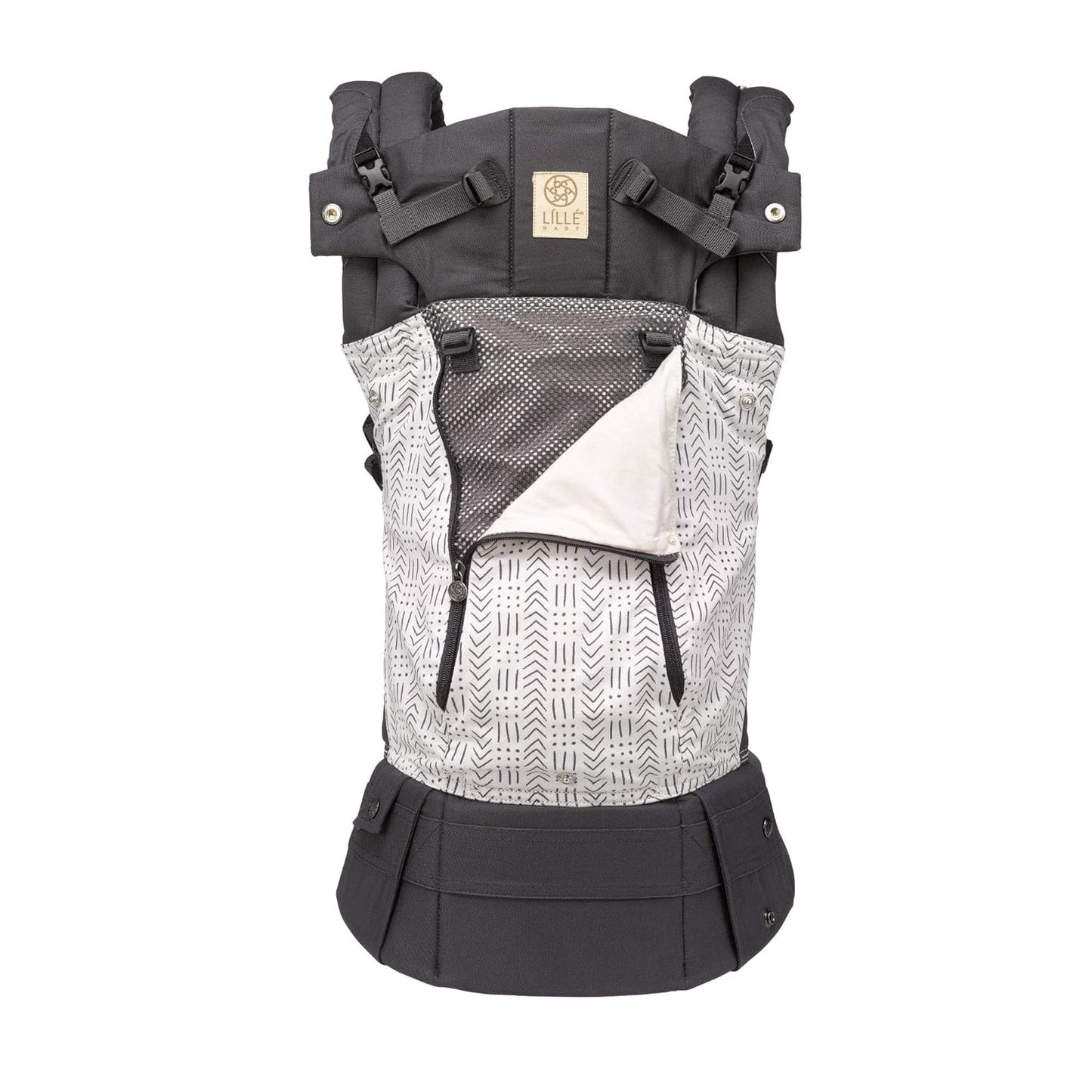 LÍLLÉbaby Complete All Seasons Ergonomic 6-in-1 Baby Carrier Infant to Toddler with Lumbar Support (7-45 Pounds), 360 Degree Baby Wearing & Multi-Position, Inward & Outward Facing (Etch)