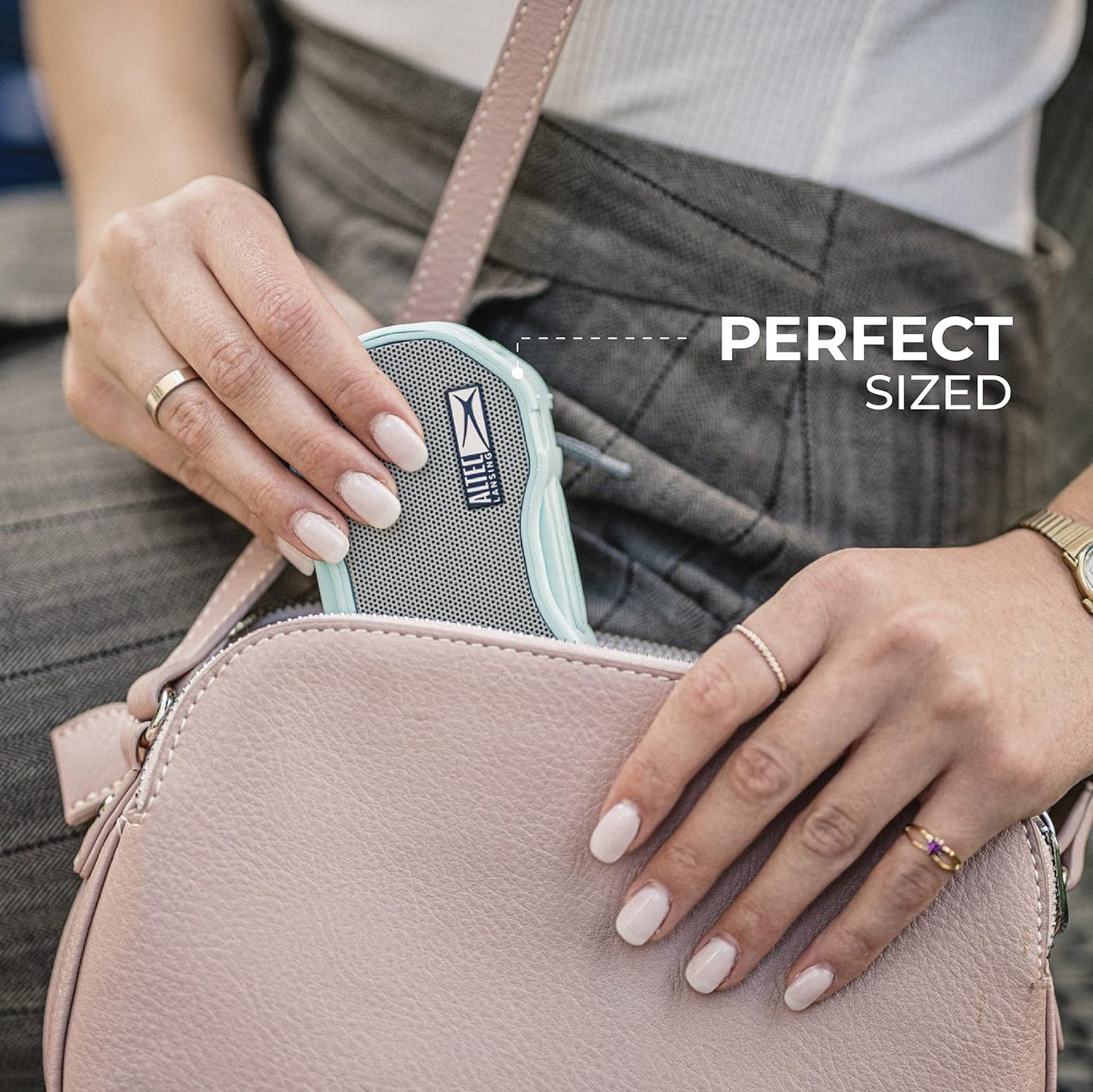 Altec Lansing Baby Boom XL - Waterproof Bluetooth Speaker, Wireless & Portable Speaker for Travel & Outdoor Use, Deep Bass & Loud Sound, 1 Pack, Blue