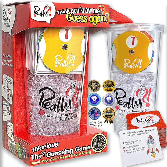 Really?! Think You Know Me? Guess Again - Hilarious Family Game Night Ice Breakers, Conversation Cards to Get Talking