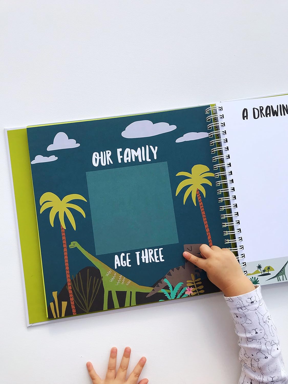 Lucy Darling Baby Journal - Stylish, Eco-Friendly 106 Pages for Recording Precious Milestones, Just Add Photos and Writing