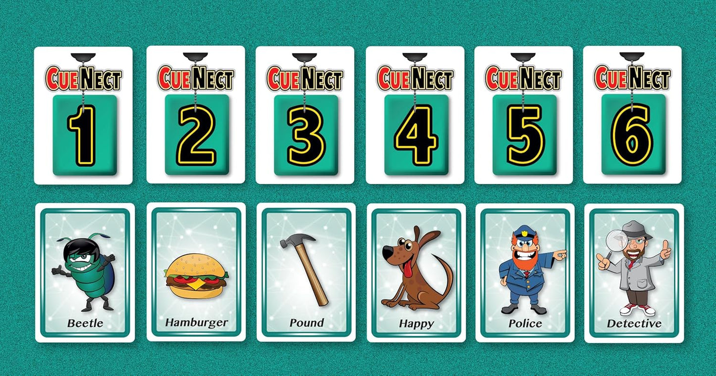CUENECT: Wildly Fun Clue Decoding Game - Connect, Discover, & Laugh with Friends & Family – from The Makers of Moose Master